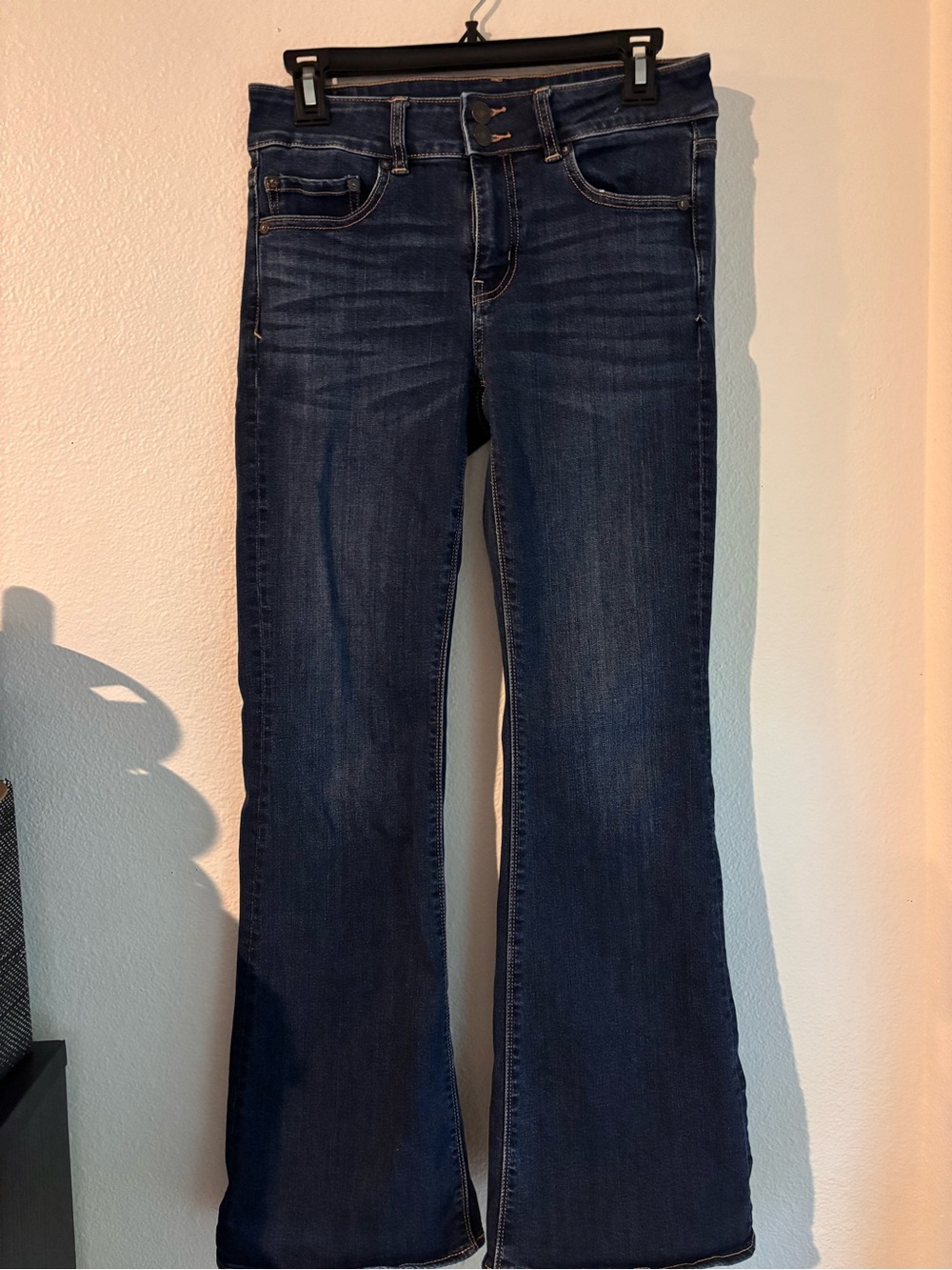 American Eagle Outfitters Dark Blue Flare Jeans